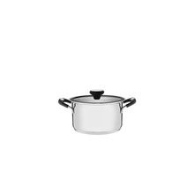 Caçarola Funda Inox com Fundo Triplo Solar Silicone 16cm - Tramontina