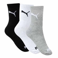 Kit 3 Pares de Meia Puma Cano Médio Esportiva