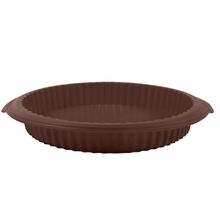 Forma Rasa em Silicone Glacê Brinox Chocolate