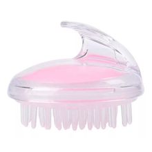 Escova Massageadora Capilar couro cabeludo Silicone para Banho