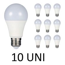 Kit 10 Lâmpadas 15W Luz Branca Quente 3.000K QHS