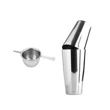 Coqueteleira Boston Copo Duplo e Dosador Drinks Inox Profissional