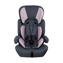 Cadeirinha Infantil Para Carro Styll Baby Cadeira 2 Em 1 Assento Elevação Booster 9 A 36kg Grafite e Rosa