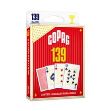 Copag Baralho 139 Tradicional Naipe Convencional Vermelho