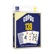 Copag Baralho 139 Tradicional Naipe Convencional Azul