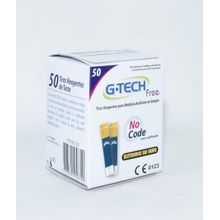 Tiras Reagentes G-Tech Free 1 C/ 50 unidades