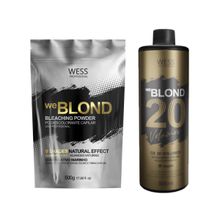 Wess Pó Descolorante we.BLOND 500g + OX 20 vol