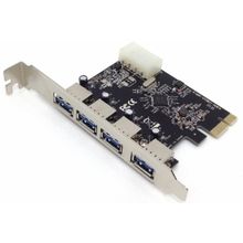 Placa Pci Express 4 Portas Usb 3.0