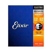 Encordoamento Elixir P/ Guitarra Nanoweb Heavy 12/52 - EC0394