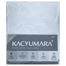 Protetor de Travesseiro Impermeável Kacyumara Malha Branco