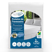 Protetor de Travesseiro Impermeável TechLife Premium Algodão Lynel