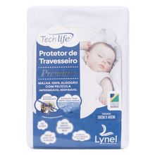 Protetor de Travesseiro Impermeável para Bebê TechLife Premium Algodão Lynel