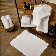 Toalha para Pés Hotelaria Deluxe Appel 50x78cm  500 g/m² Branco