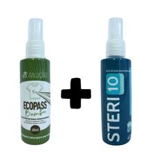 Kit Viagem Perfeita 03: Steri-10 + Ecopass Bambu