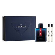 Kit Prada Ocean Luna Rossa For Men - Eau De Toilette 100ml + 2 Miniaturas 10ml