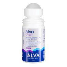 Alva Personal Care Deo Cristal Natural Lavanda - Desodorante Roll On Vegano 70ml