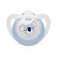 Chupeta de  Silicone Nuk Star Boy 0 a 6 Meses Chupeta de Silicone Nuk Star Boy 0 a 6 Meses
