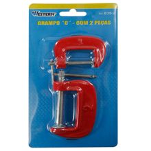 Grampo De Aperto Sargento Tipo C 2 Peças 835-2 Western