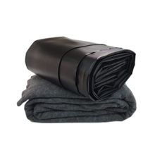 Kit Lona Para Lago Peixe Tanque Geomembrana 0,5mm 5x5 + Manta Bidim Geotextil