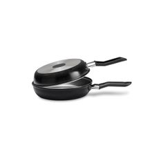 Omeleteira 14x7cm 0,4L Ebony Preto Brinox