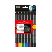 Ecolápis de Cor Supersoft 12 + 2 Faber-Castell