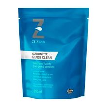 Sabonete Líquido Facial Zeta Skin Sensi Clean Refil 250ml