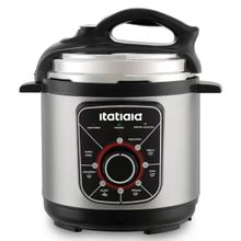 Panela de Pressão Elétrica Essencial Itatiaia 3 Litros 700W Inox - 127v