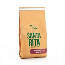 Café Santa Rita Castanhas do Brasil em Grãos 250 g Café Santa Rita - Castanhas do Brasil - Grãos - 250grs