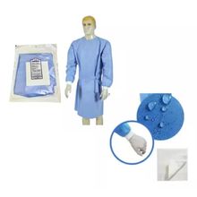 Avental Cirúrgico Estéril C/ Punho Malha e Toalha Kit C/5 Un