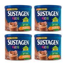 Kit 4 Sustagen Kids Chocolate 350g cada