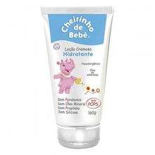 Loção Cremosa Cheirinho de Bebê 160g Lo??o Cremosa Cheirinho de Beb? 160g