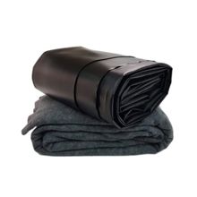 Kit Lona Para Lago Ornamental Geomembrana Pead 0,8mm 2x2 + Manta Bidim Geotextil