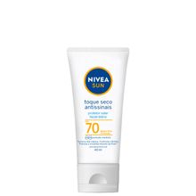 Nivea Sun Toque Seco Antissinais Protetor Solar Facial FPS70 40ml