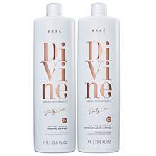 Kit Brae Divine Shampoo + Condicionador Antifrizz 1Lt