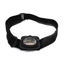 Lanterna para cabeça 5 leds preto