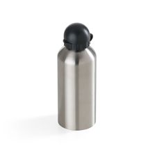 Squeeze Em Aço Inox Com Tampa Preta - 600 Ml Welf