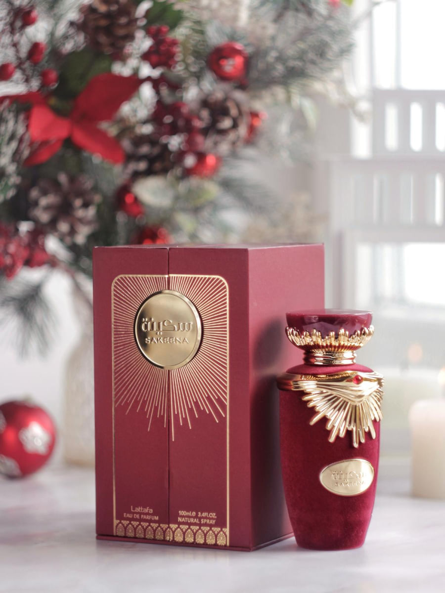 Lattafa Sakeena 100ml 香水 Sakeena Lattafa Perfumes Eau de Parfum Perfume Feminino 100ml