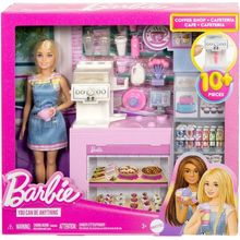 Boneca Barbie Profissoes - Cinjundo de Cafeteria MATTEL