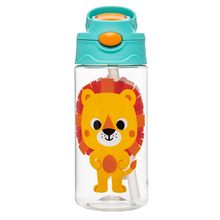 Garrafa tritan com canudo Bubazoo Leão - Buba