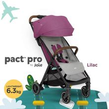 Novidade - Carrinho de bebê Pact Pro Rosa Pink Lilac  - Joie