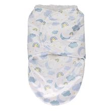 Saco de dormir (cueiro / swaddle Super Soft Estampado Azul - Buba
