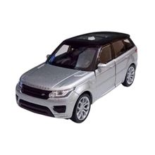 Miniatura Range Rover Sport Welly 1:38 Metal e Fricção Prata