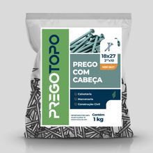 Prego 18x27 - 1kg - TOPO
