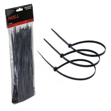 Abraçadeira de Nylon - 3,6x300mm - 100 unidades - Preta