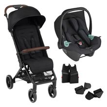 Carrinho Ping Two Trekking Ink Travel System + Bebê conforto Tulip - ABC Design