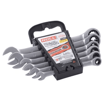 Jogo de Chave Combinada com Catraca - 8 a 19mm - 6 peças