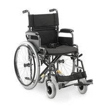 Cadeira de Rodas Dobrável Dellamed em Aço Até 120kG D400 T48