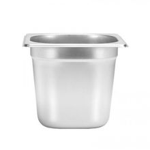 Cuba Gastronomica Inox GN 1/6x150mm (176x162mm) - Brasinox