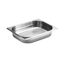 Kit 5 Cubas Gastronomicas Inox 1/9x65mm com Tampa - Brasinox