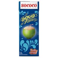 Água de Coco Sococo 1Litro